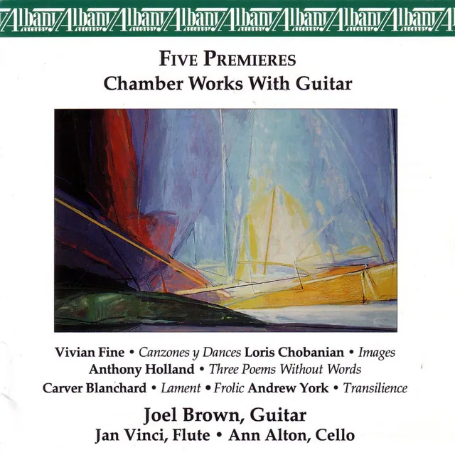 Five Premieres • Chamber Works with Guitar