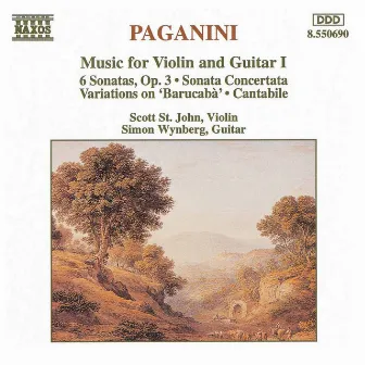 PAGANINI: Music for Violin and Guitar, Vol. 1 by Simon Wynberg