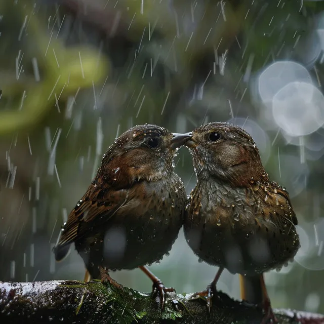 Gentle Rain and Birds in Binaural Nature Harmony