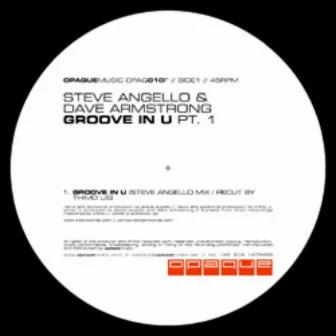 Groove In U PT. 1 by Dave Armstrong