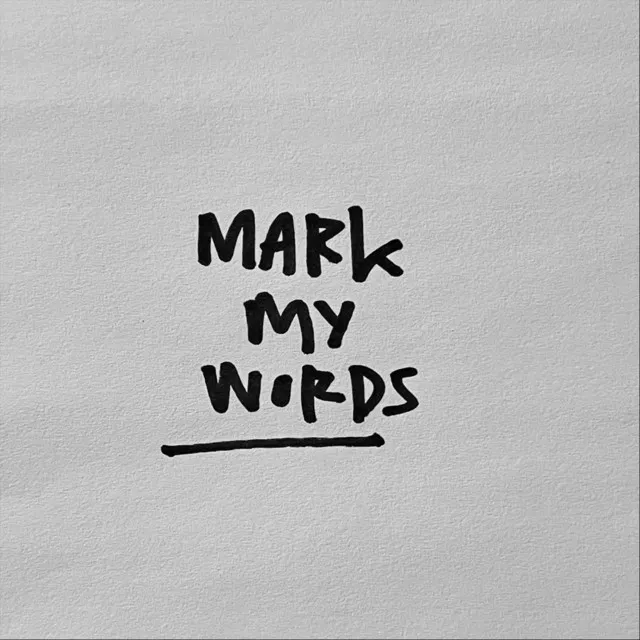 Mark My Words - Live