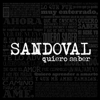 Quiero Saber by Sandoval