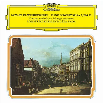 Mozart: Piano Concertos Nos. 1, 20 & 21 by Géza Anda