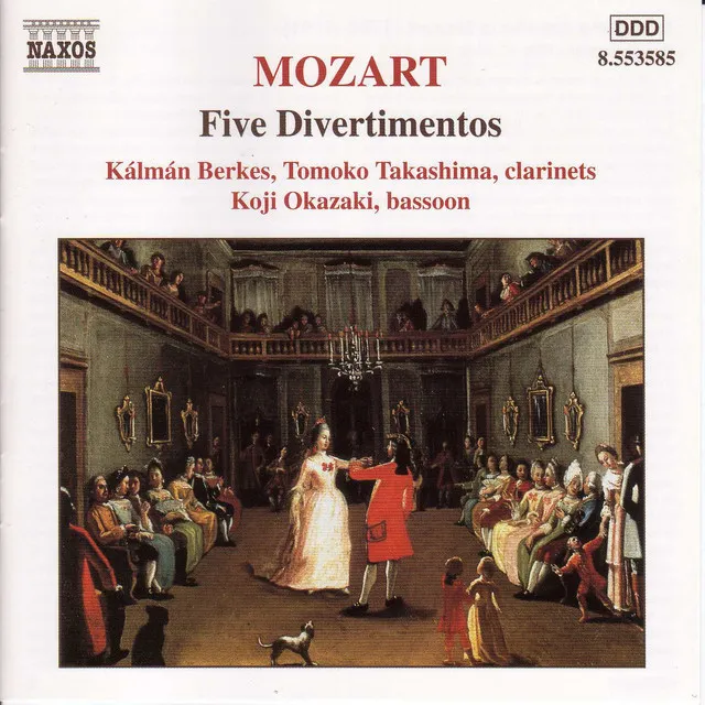 Divertimento In B Flat Major, K. Anh. 229, No. 1 : I. Allegro