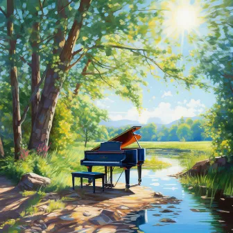 Piano Serenity in the Heart of Nature by Calm Piano Moments