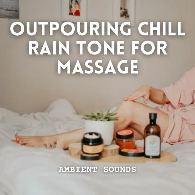 Serene Raindrops in Massage Harmony