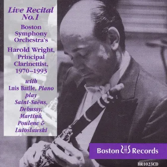 Live Recital No. 1 by Harold Wright