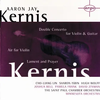 Kernis: Air for Violin, Double Concerto for Violin & Guitar; Lament and Prayer by Pamela Frank