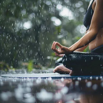 Meditación En La Lluvia: Ecos Binaurales by Fábrica De Lluvia