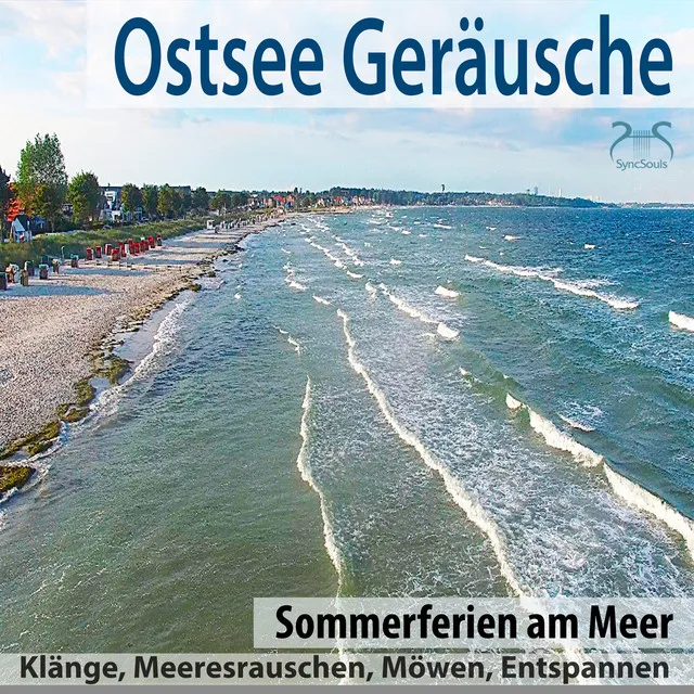 Sommer am Strand Geräusch: Wellen, Kinder, Sonne, Wohlfühlen