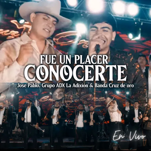 Fué Un Placer Conocerte - En Vivo