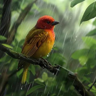 Relaxing Binaural Nature: Gentle Rain and Bird Sounds by Sounds of the Jungle