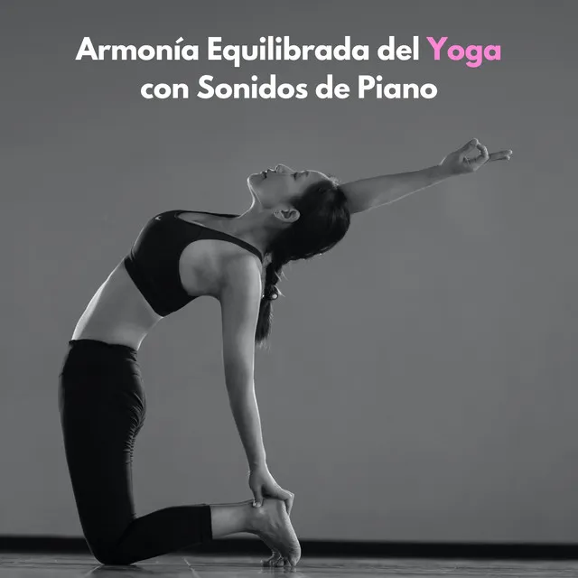 Armonía Equilibrada Del Yoga Con Sonidos De Piano