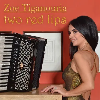 Two Red Lips by Zoe Tiganouria