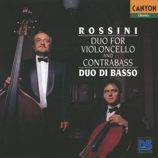 Barriere : Sonata for Violoncello and Contrabass "A Deux" : 3. Presto