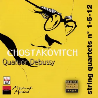 Chostakovitch : Quatuors à cordes No. 1, 5 & 12, vol.3 by Christophe Collette