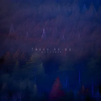 Wanderer by Trees Aside