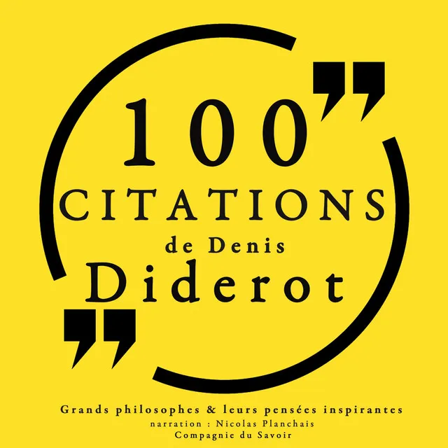 Chapter 1.2 & Chapter 2.1 - 100 citations de Diderot