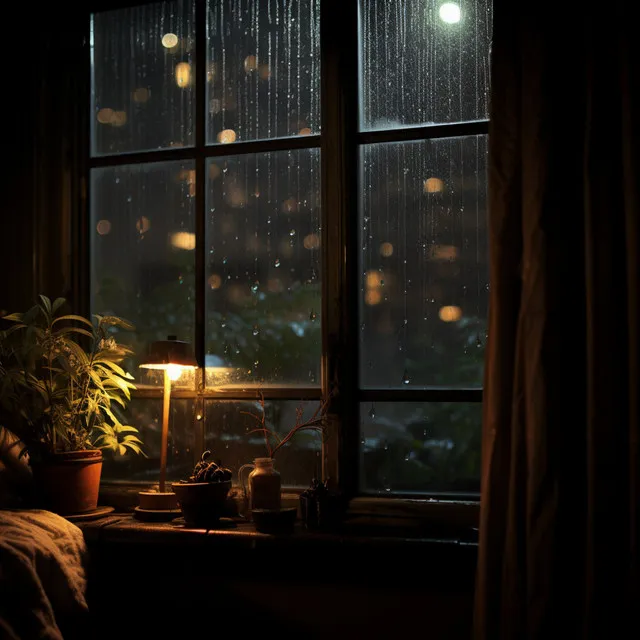 Tranquila Armonía De Gotas De Lluvia Para Yoga