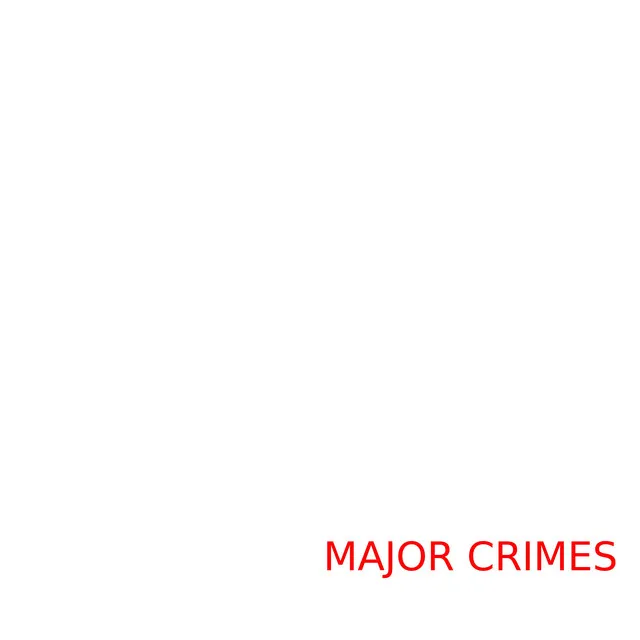 Major Crimes