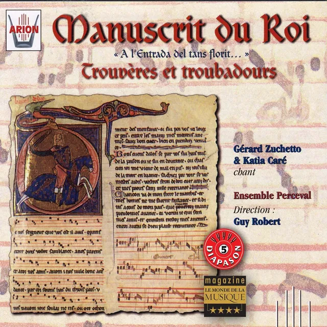 Manuscrit du roi : Trouvères & troubadours