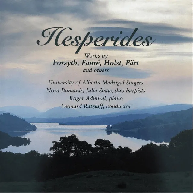 Hesperides - A Song Cycle for Mixed Choir and Two Harps: VIII. How Violets Came Blue