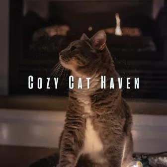 Cozy Cat Haven: Chill Fire with Ambient Sounds by Celestial Flames Fire Sounds