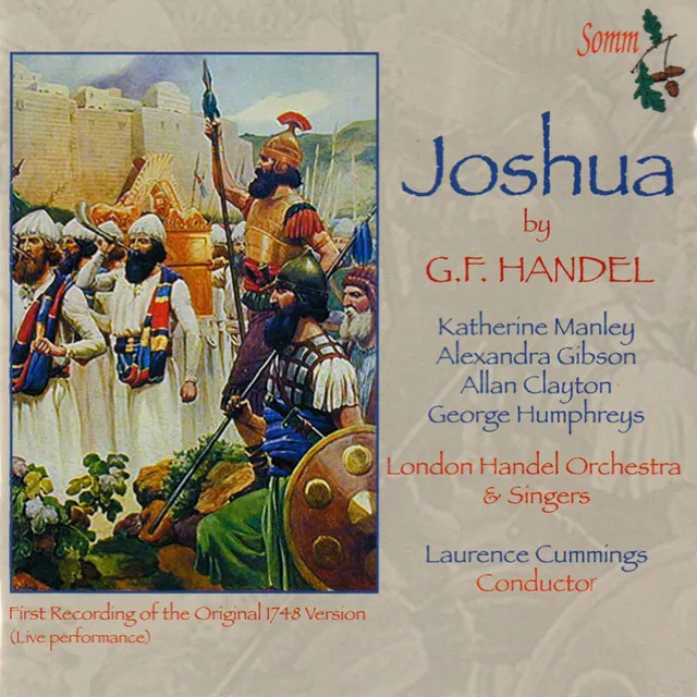 Joshua, HWV 64: Act I: Recitative: Joshua, I come commission'd from on high (Angel, Joshua)