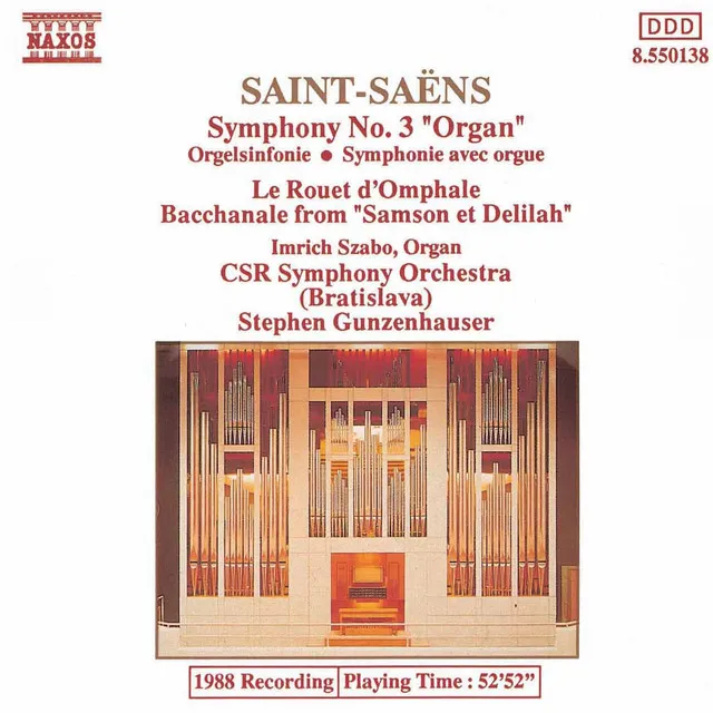 Symphony No. 3 in C Minor, Op. 78, R. 176 "Organ": II. Maestoso - Allegro - Piu allegro - Molto allegro - Pesante