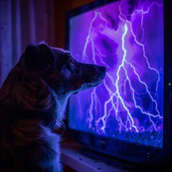 Melodías Suaves De Truenos Para La Paz Del Perro by Zona de terapia canina