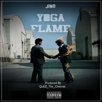 Yoga Flame by Jino