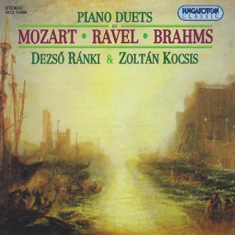 Brahms / Mozart / Ravel: Works for 2 Pianos by Dezsö Ranki