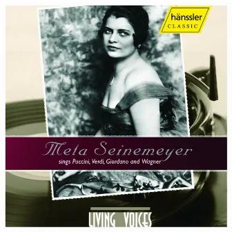 Seinemeyer, Meta: Opera Arias and Duets by Puccini, Verdi, Giordano and Wagner by Meta Seinemeyer