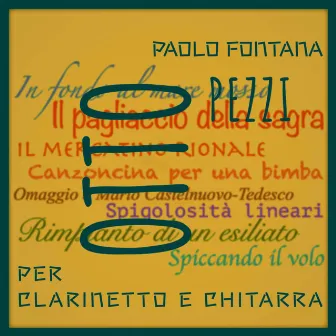 OTTO PEZZI per Clarinetto e Chitarra by Paolo Fontana