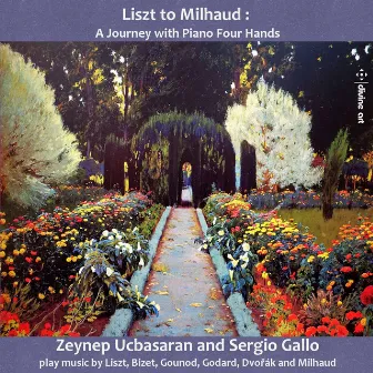 Liszt to Milhaud: A Journey with Piano 4 Hands by Sergio Gallo