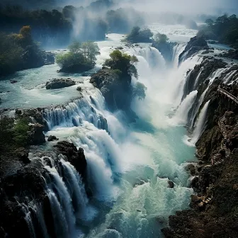 Aguas Rítmicas: Serena Sinfonía De Tranquilidad En Cascada by Corriente Meteorica