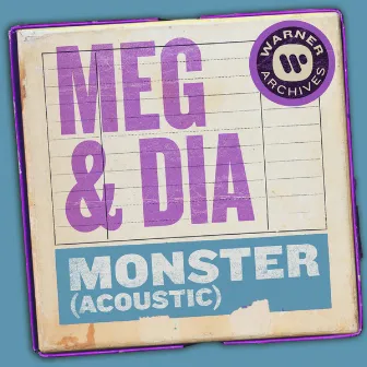 Monster (Acoustic) by Meg & Dia