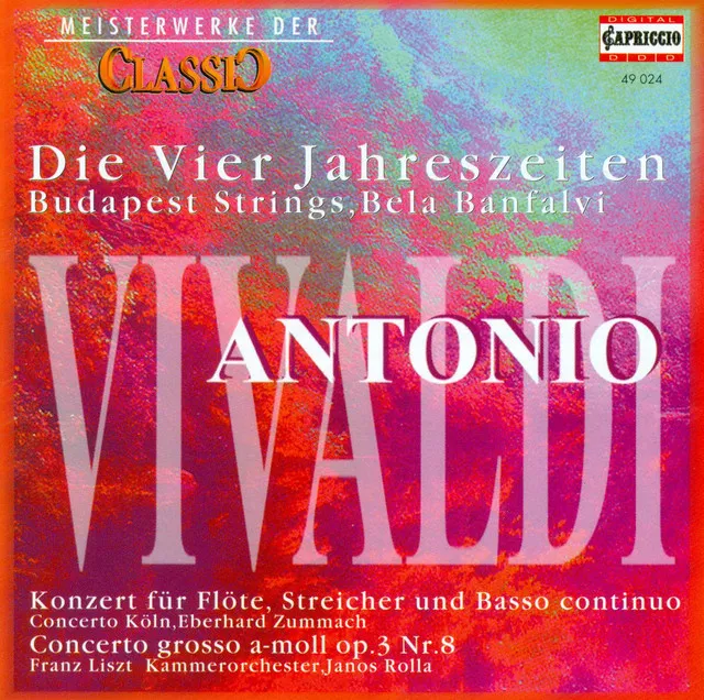 The Four Seasons, Violin Concerto in F Minor, Op. 8 No. 4, RV 297 "Winter": I. Allegro non molto