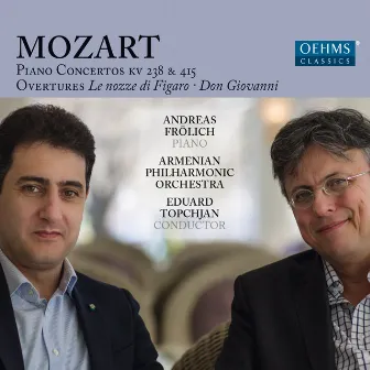 Mozart: Piano Concerti & Overtures by Eduard Topchjan