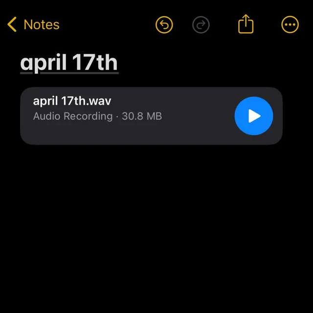 April 17th