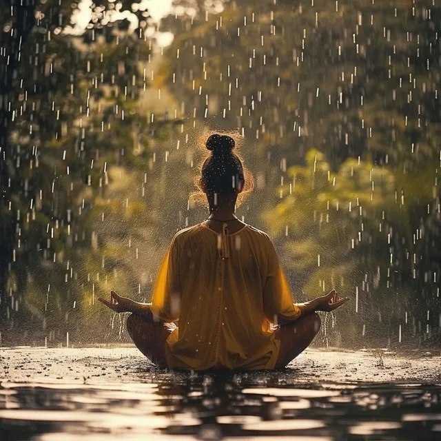 Vibraciones De Meditación En La Lluvia: Tonos Serenos