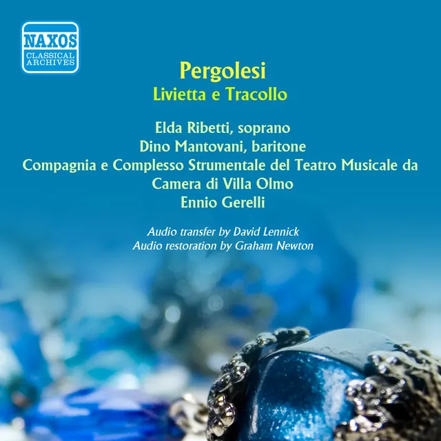 Pergolesi: Livietta e Tracollo