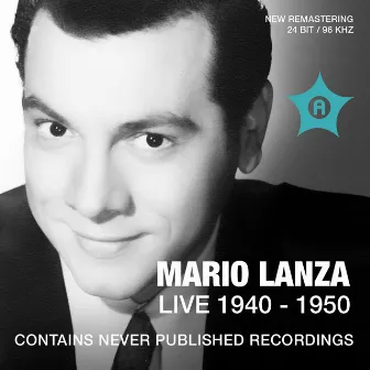 Mario Lanza Live (Recorded 1940 - 1950) by Artist Unknown