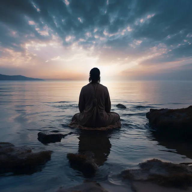 Ecos De Meditación Del Océano Binaurales