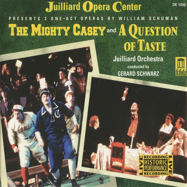 The Mighty Casey, Scene 2: Hist'ry hangs on a slender thread (Chorus, Snedeker)