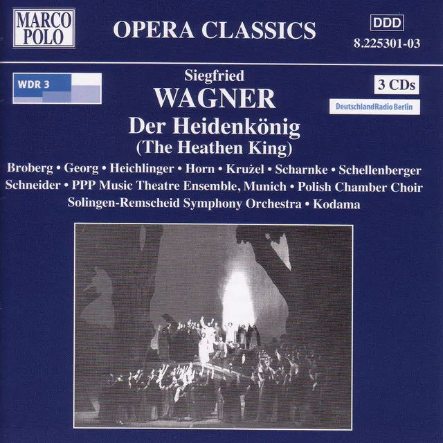 Der Heidenkonig (The Heathen King), Op. 9: Act I Scene 8: Pst! Ihr Haltet Wache! - Krodo, Madchen, Burschen, Radomar, Ellida