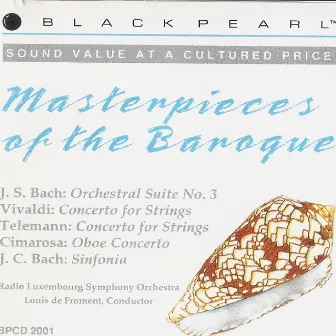 Masterpieces of the Baroque by Radio Luxembourg Symphony Orchestra