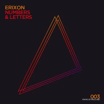 Numbers and Letters by Erixon