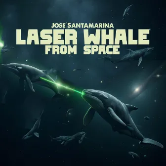 Laser Whale From Space by Jose Santamarina