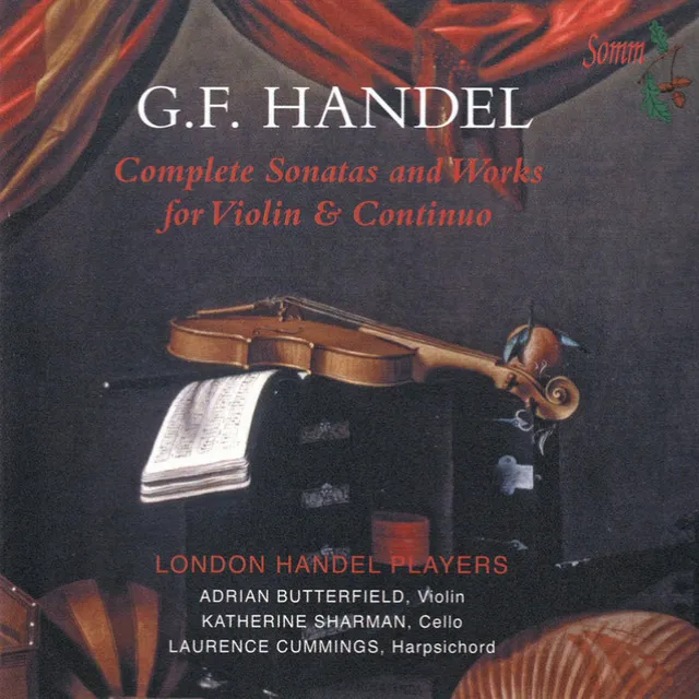 Flute Sonata in B Minor, Op. 1, No. 9, HWV 367a: IV. Adagio (Arr. For Violin and Continuo)